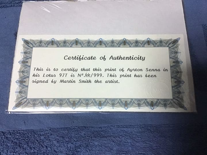 アイルトン セナ （アート）②