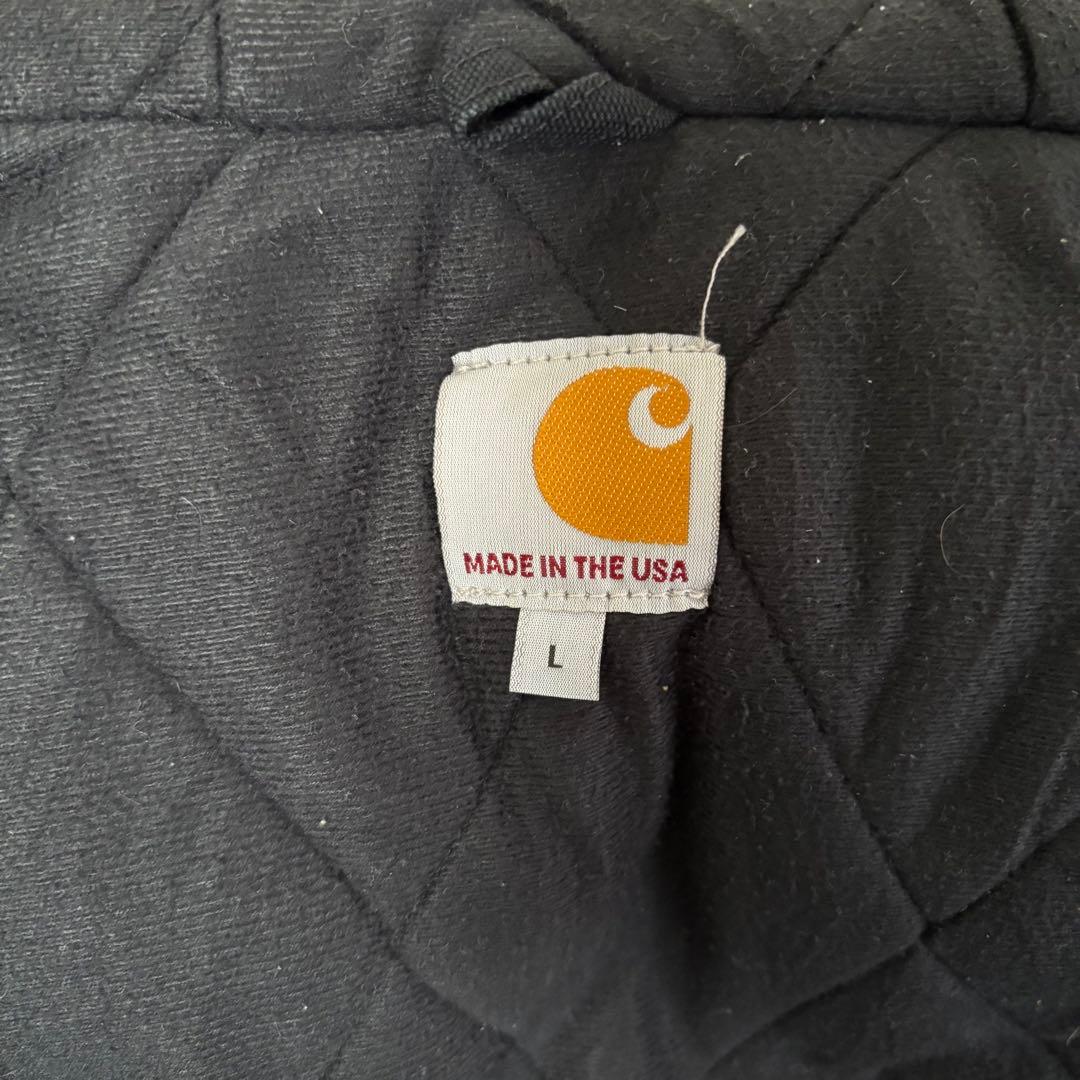 【古着】Carhartt アクティブジャケット　ブラック　L