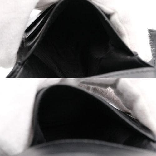 【美品】CHANEL シャネル キャビアスキン Wホック 折り財布 ココマーク