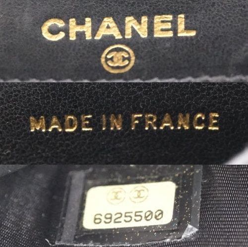 【美品】CHANEL シャネル キャビアスキン Wホック 折り財布 ココマーク