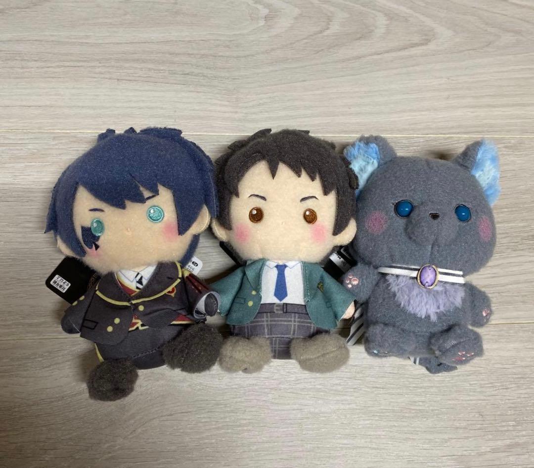 ツイステ ミルキーボア ぬいぐるみ　デュース　雄剣　グリム　3種