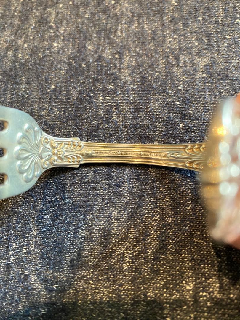 京都有名老舗店にて購入 ビンテージTiffanyスターリングシルバーバングル