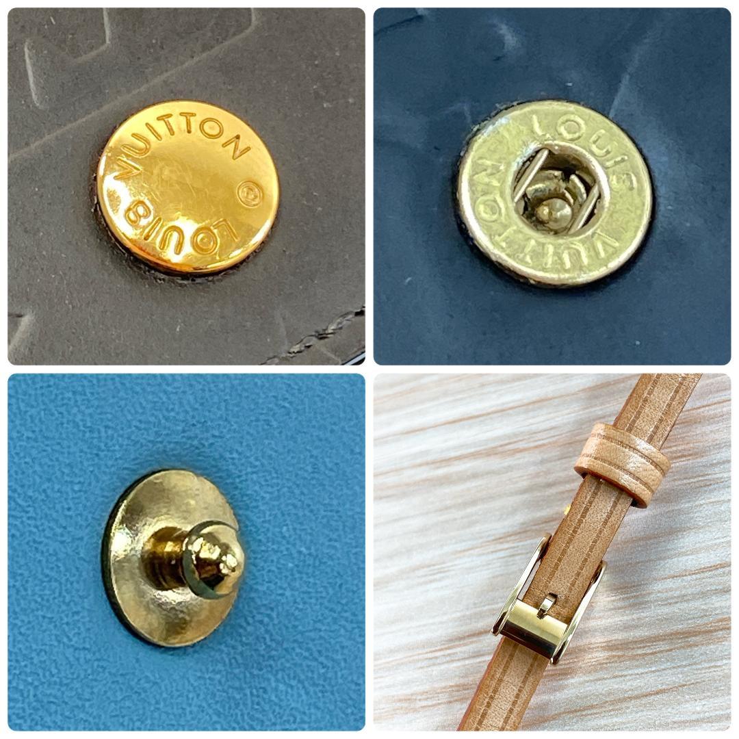 ルイヴィトン モノグラムマット シガーケース タバコケース ショルダー付 黒