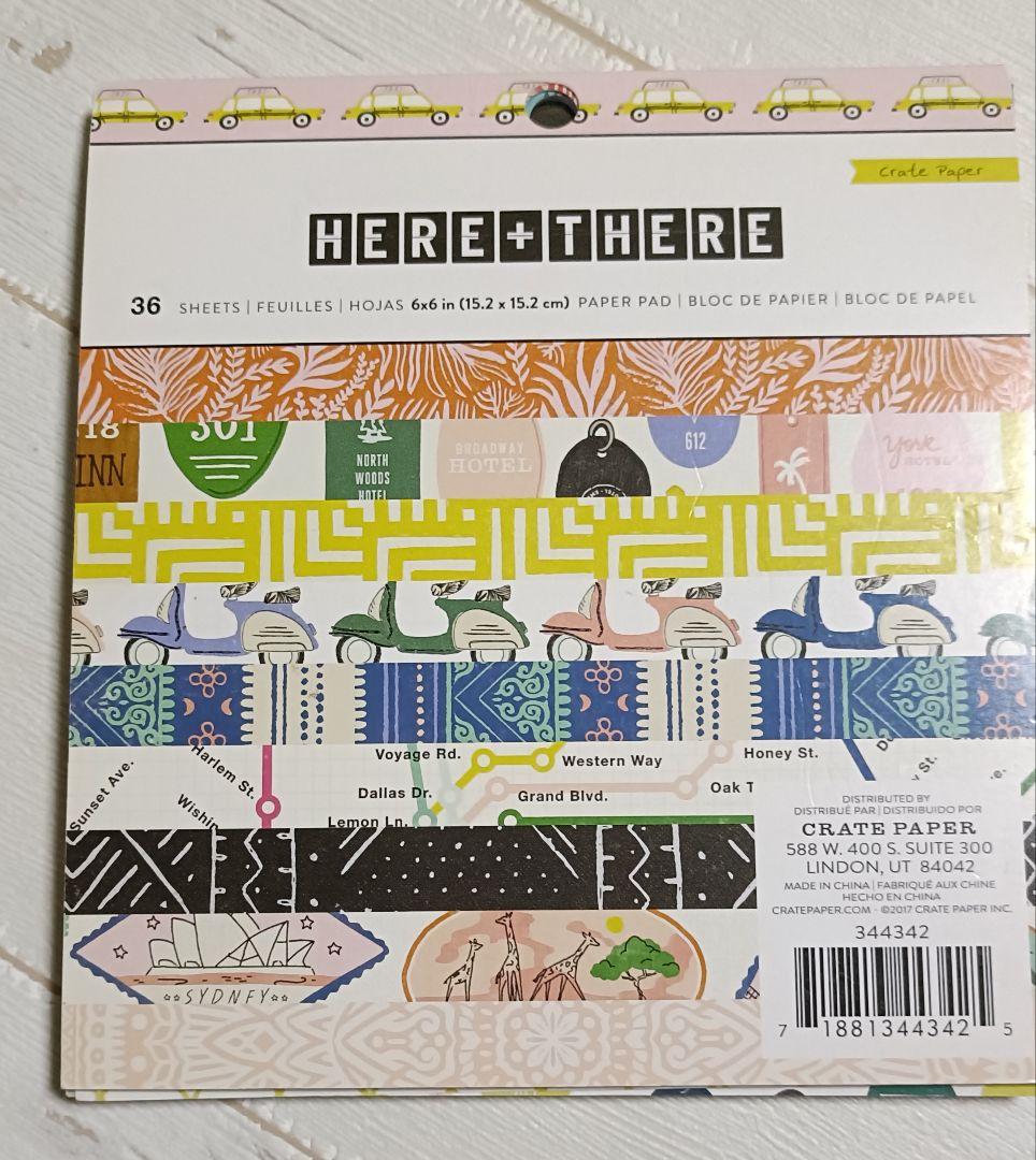 スクラップブッキング　クレートペーパー　アメリカンクラフト