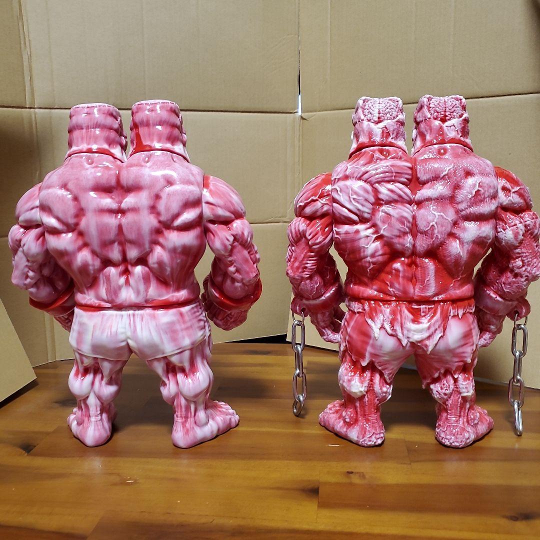 もうこやま ジャイアントゴリラフランケン ソフビ 肉マーブル