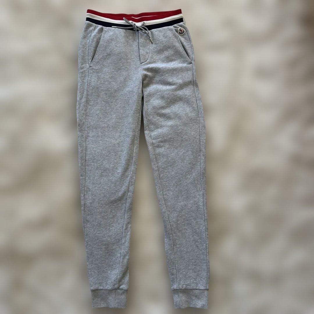 モンクレール　セットアップ　スウェット　正規品　パーカー　パンツ　グレー