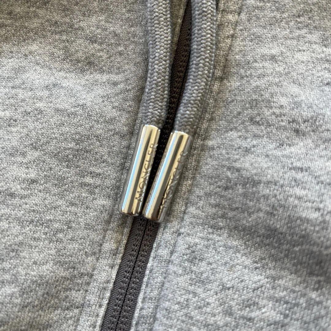 モンクレール　セットアップ　スウェット　正規品　パーカー　パンツ　グレー