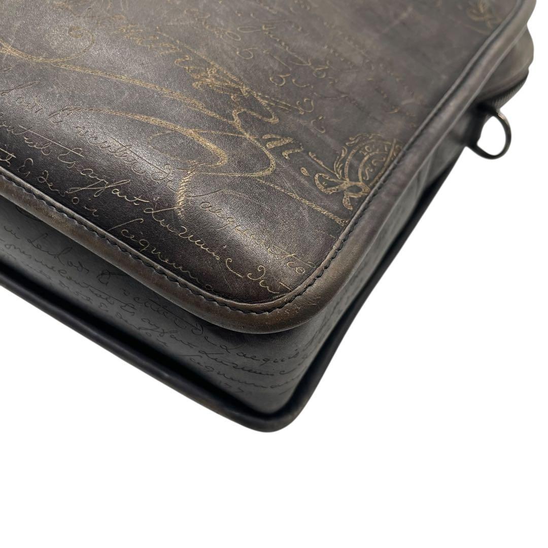 【美品】ベルルッティ カリグラフィ ビジネスバッグ 本革　ハンドバッグ　メンズ