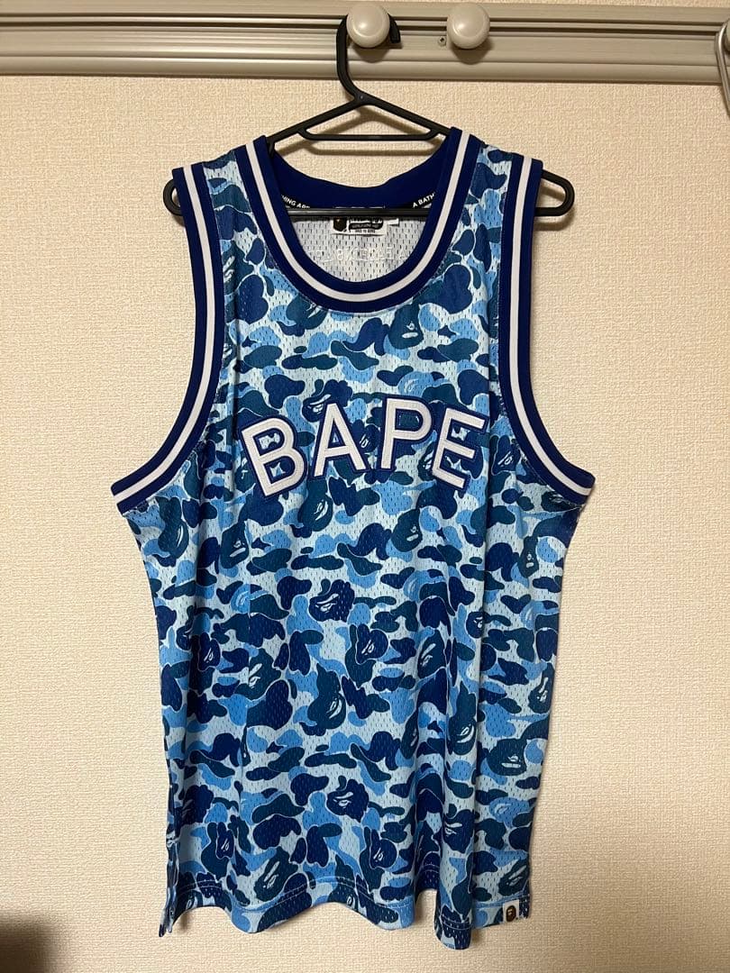 A Bathing Ape タンクトップ カモフラージュ柄 88