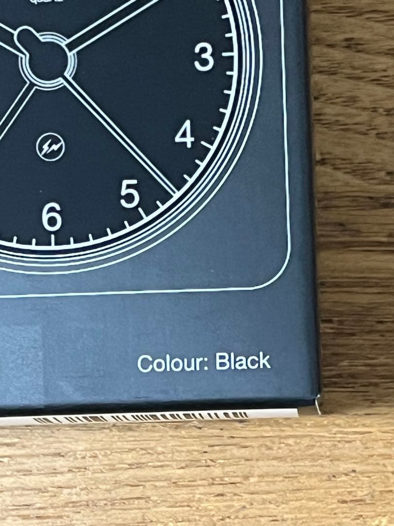 BRAUN fragment travel alarm clock 置時計 黒