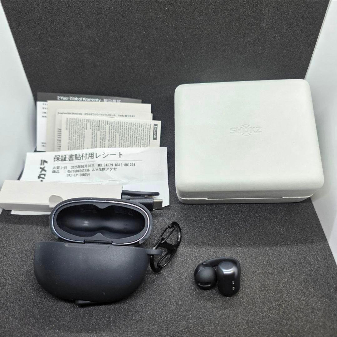 Shokz OpenDots One 片耳＋充電器 箱付属品(保証書付き)