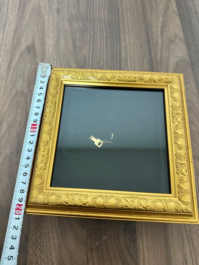 アンティーク　ディスプレイボックス　鍵付20×20