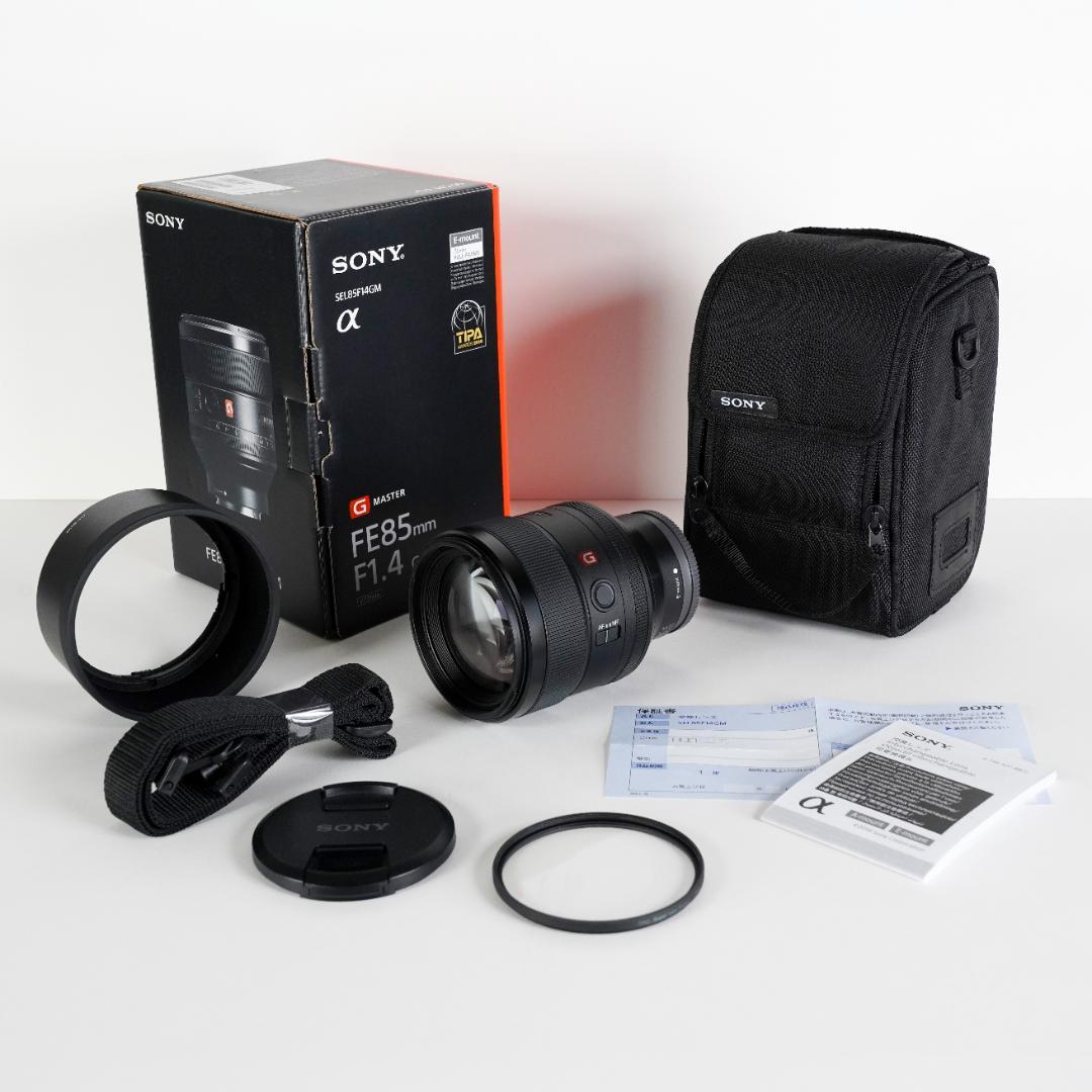 ★めちゃ美品★SONY SEL85F14GM★Eマウント★保護フィルター付★