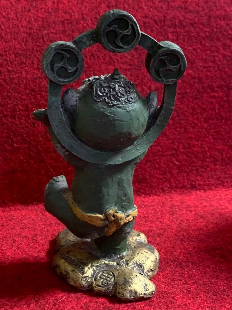 セトクラフト ヴィンテージ　鬼っ子置物３体セット 縁起物 開運 魔除け 節分