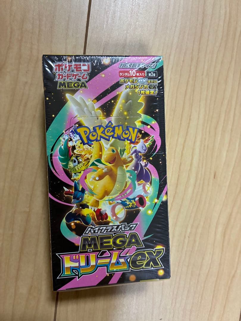 ポケモンカード MEGAドリームex 5BOX シュリンク付き