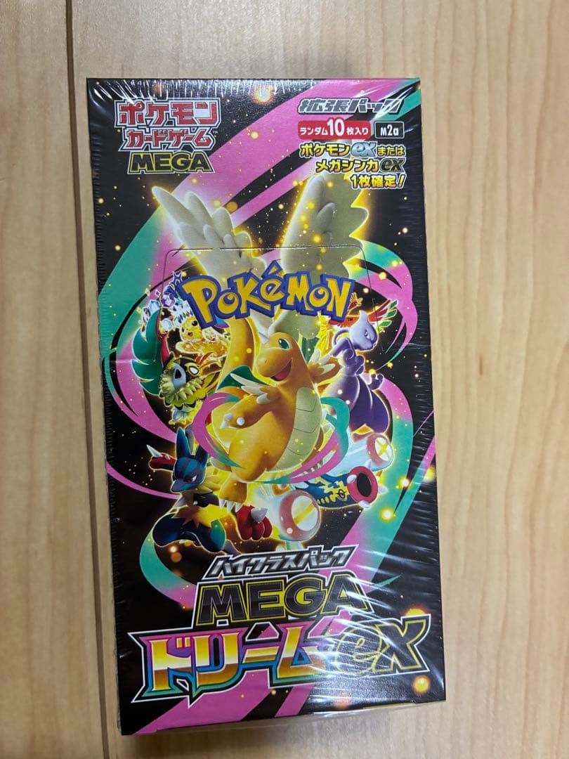 ポケモンカード MEGAドリームex 5BOX シュリンク付き
