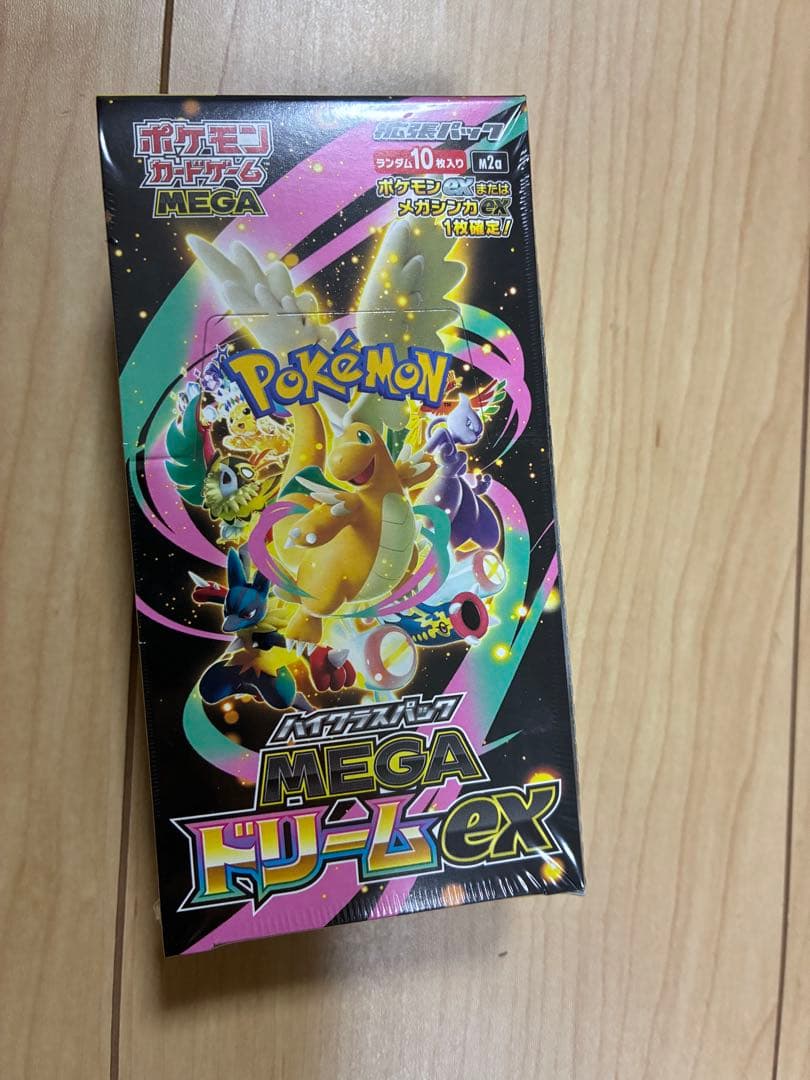 ポケモンカード MEGAドリームex 5BOX シュリンク付き