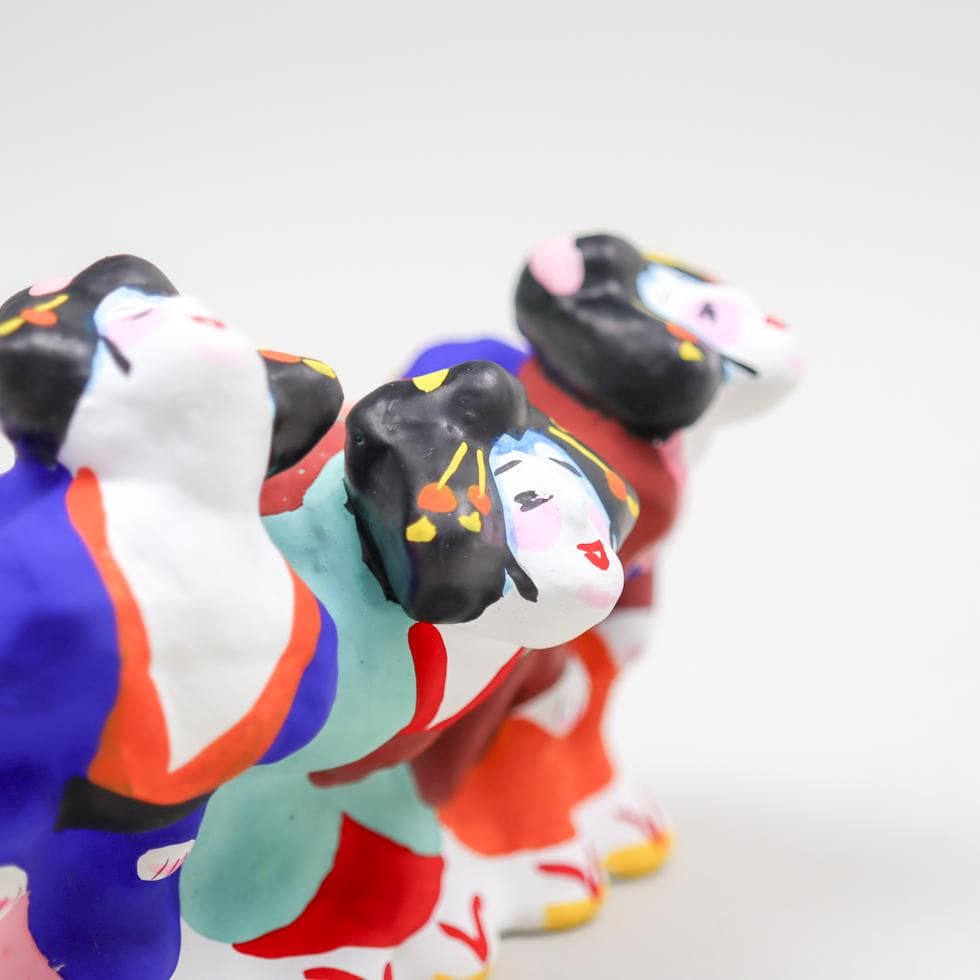 つればり人形 土人形 土佐 郷土玩具