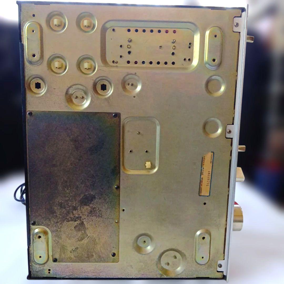 昭和レトロ品 Victor JT-V6 FMステレオチューナー キャビネット付