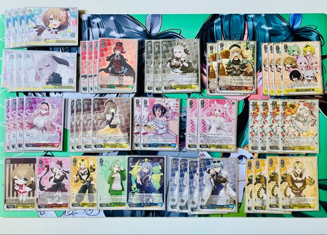 ヴァイスシュヴァルツ あおぎり高校 8枝 デッキ 宝門 他調整パーツ