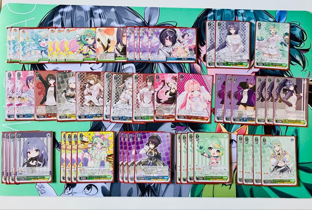 ヴァイスシュヴァルツ あおぎり高校 8枝 デッキ 宝門 他調整パーツ