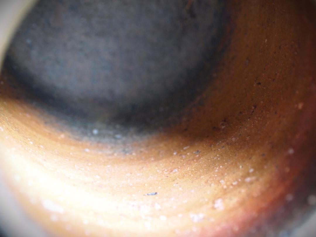 希少作★金重晃介【師＆父：人間国宝　金重陶陽】備前ビアジョッキ