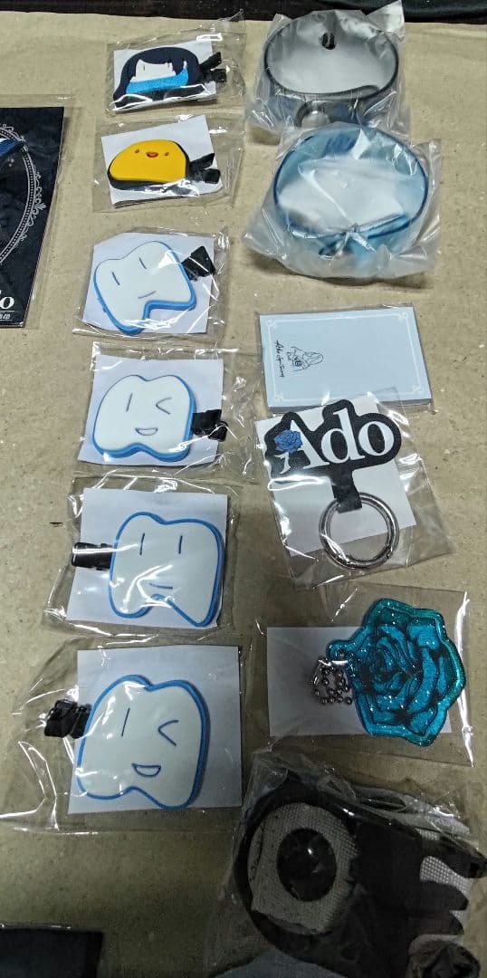 Ado モナリザ ご当地あどちゃんストラップ フルコン ガチャ VIP特典 銀テ