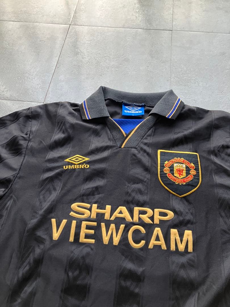 94-95 マンチェスターユナイテッド　アンブロ　アウェイユニフォーム　正規品