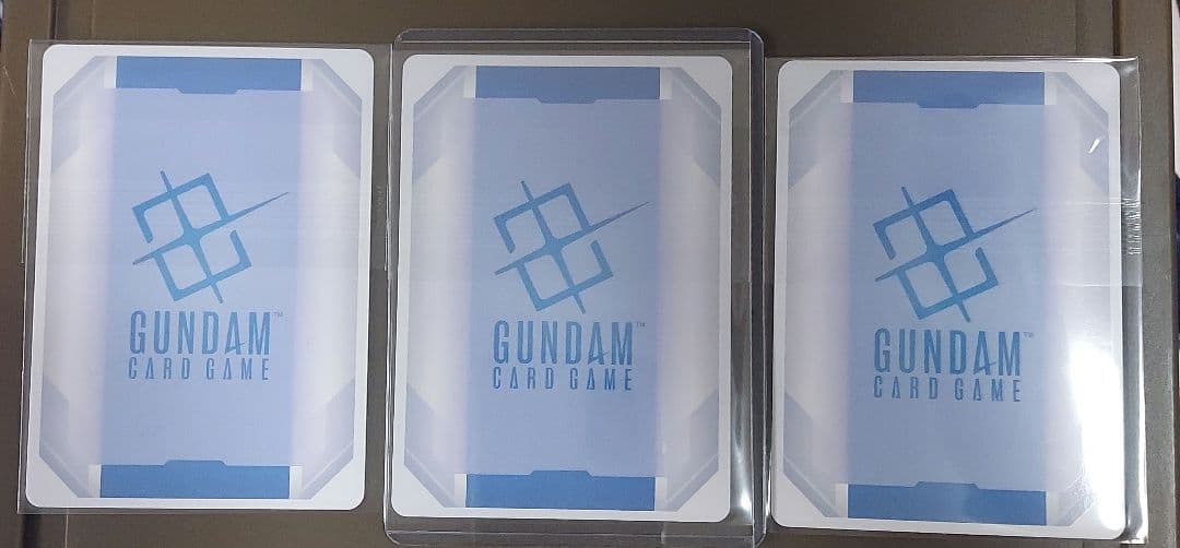 ガンダムカードゲーム　ニュータイプチャレンジ　プロモ　3枚セット
