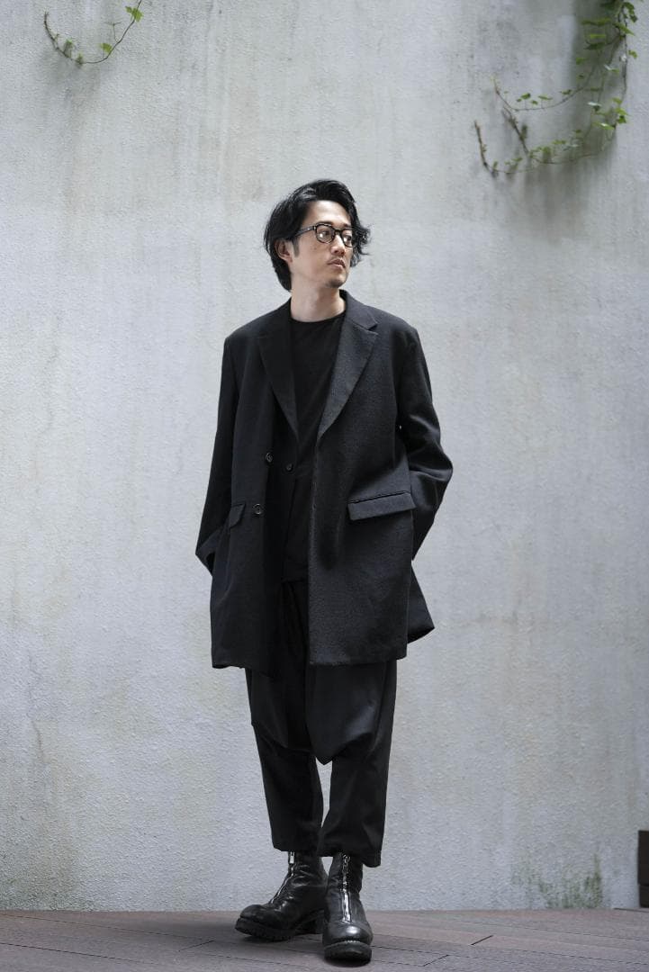 MB LIMITED ハイエンド尾州ウール サルエルパンツ サイズ L