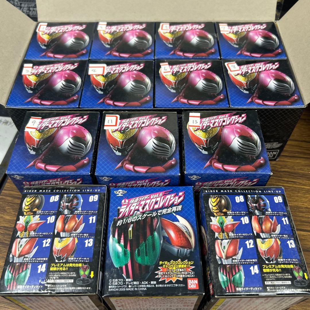 【ほぼ全部内袋未開封】170種ライダーマスクコレクション　ダブり無まとめてセット