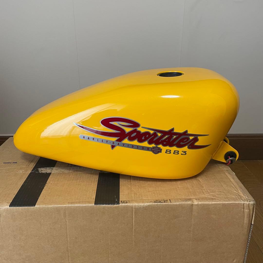 Sportster XLH883 2000年式　タンク イエロー リジスポ