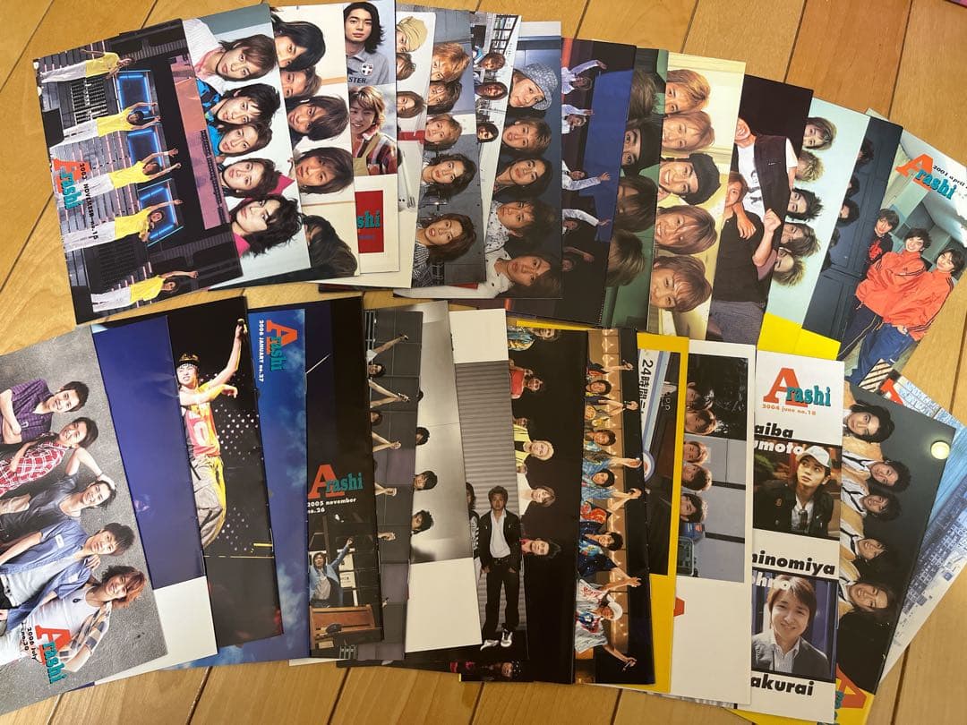 ジャニーズ 嵐 会報 No1〜No106 抜けなし 5×20 スワロフスキー