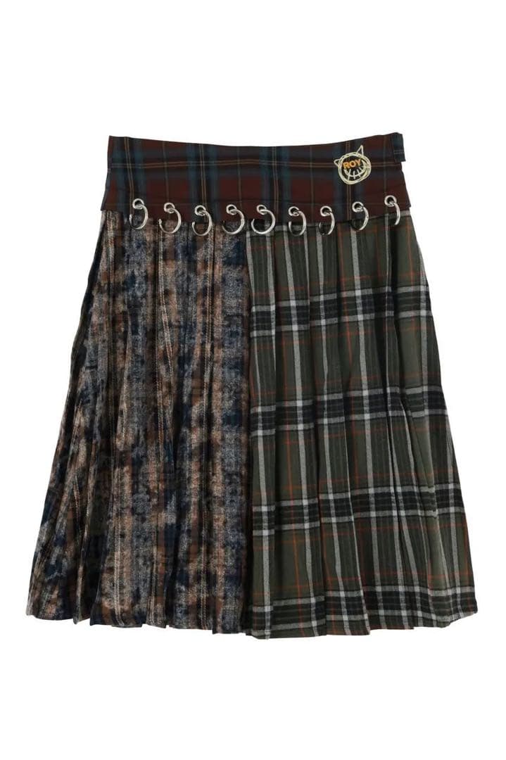 ROY reflect overjoy プリーツチェックスカート LiSA