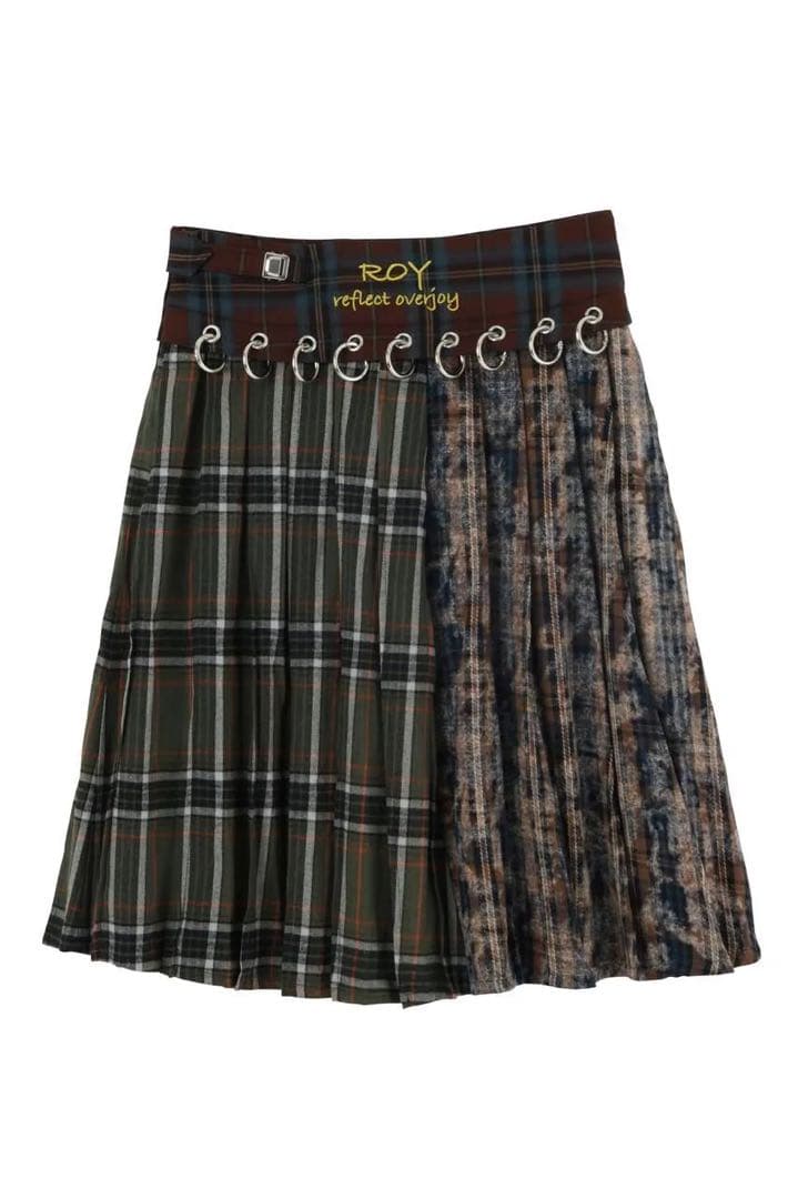 ROY reflect overjoy プリーツチェックスカート LiSA