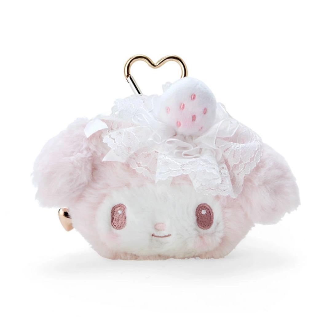 サンリオ♡マイメロディ 白いちごのティータイム マスコット&ポーチ&ブローチ