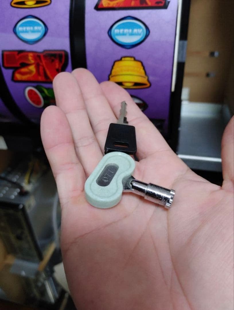 パチスロ 4号機 北斗の拳 拳王パネル 実機 初代 不要機付属 動作良好