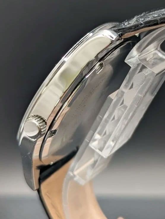 SEIKO セイコー デイト クォーツ ブラック文字盤 6N42-00B0