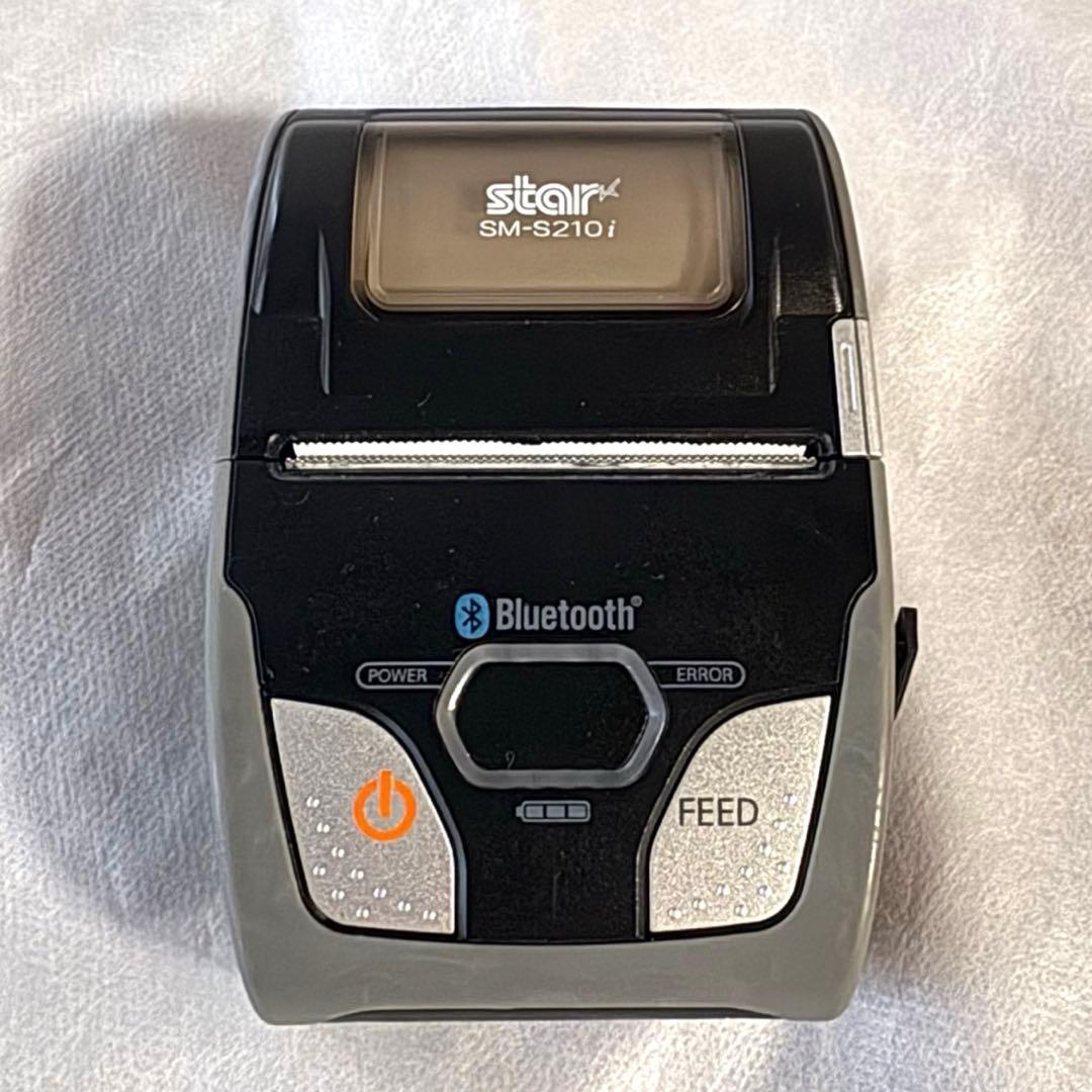 【ロール紙12個付】モバイルレシートプリンターstar SM-S210i