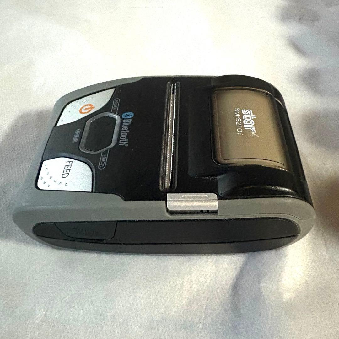 【ロール紙12個付】モバイルレシートプリンターstar SM-S210i