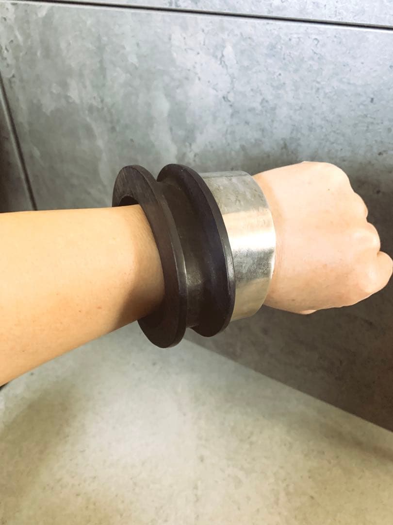 J*】様 parts of four パーツオブフォー　ウッド　バングル