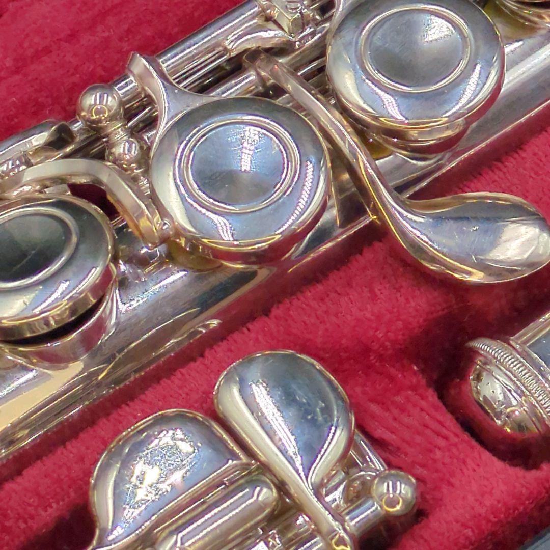 フルート　調整済　ヤマハYFL211S（Eメカ、銀メッキ仕様）