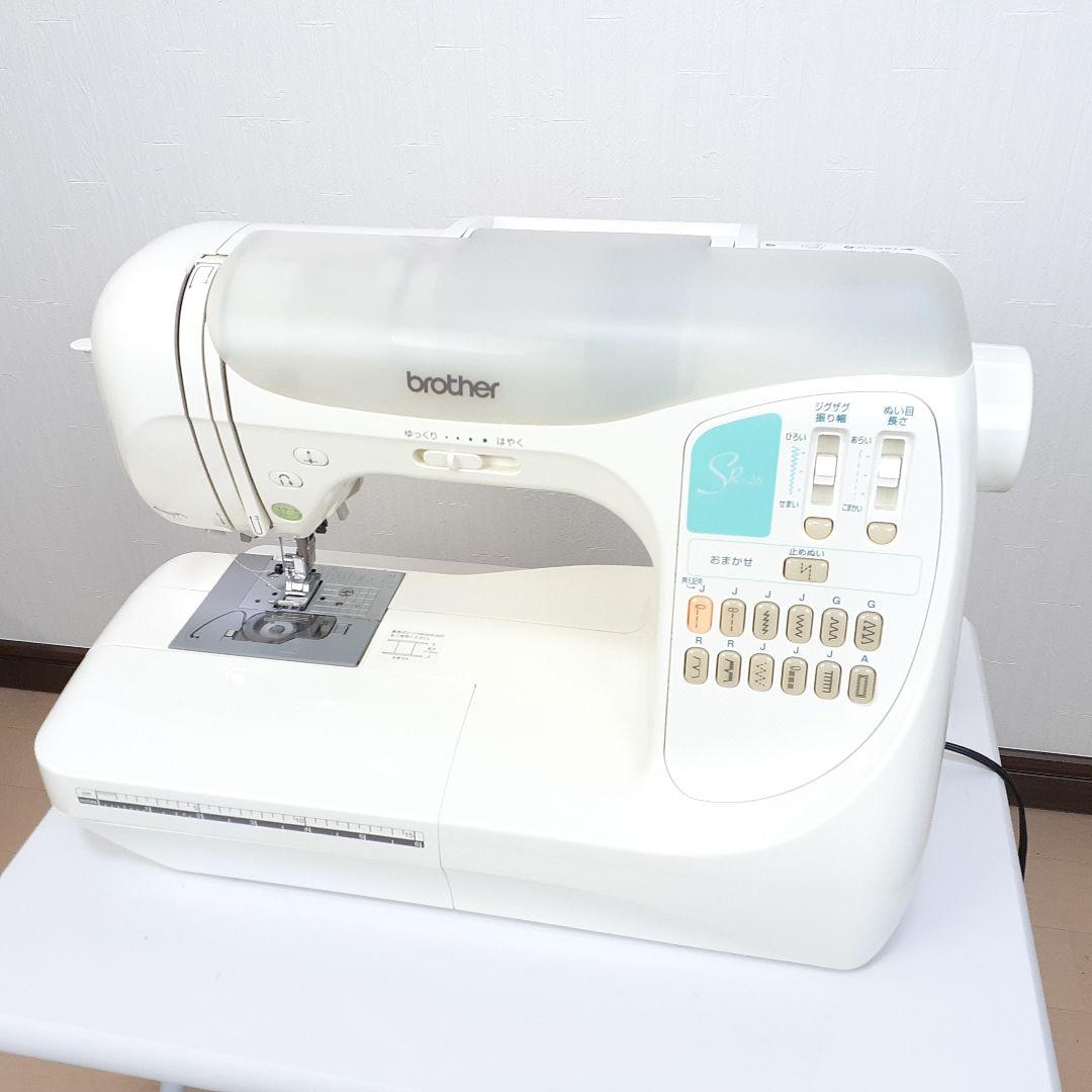 ブラザー　コンピューターミシン本体　SR-28 フットコントローラー付属