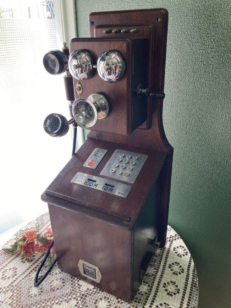 クラシックテレフォン 電話機 オルゴール インテリア アンティーク ビンテージ