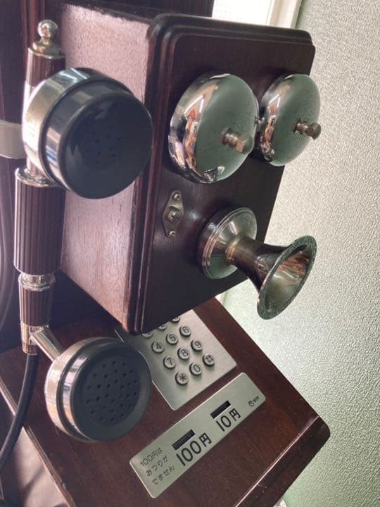 クラシックテレフォン 電話機 オルゴール インテリア アンティーク ビンテージ