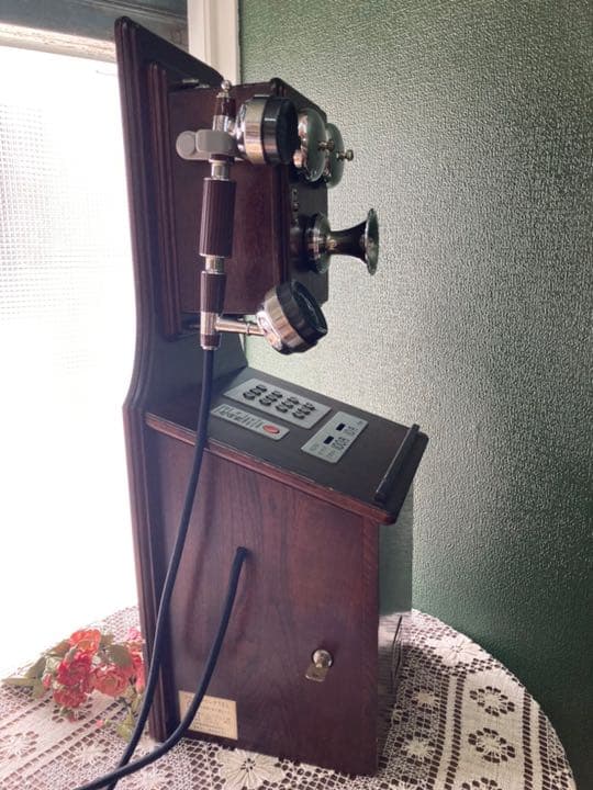 クラシックテレフォン 電話機 オルゴール インテリア アンティーク ビンテージ