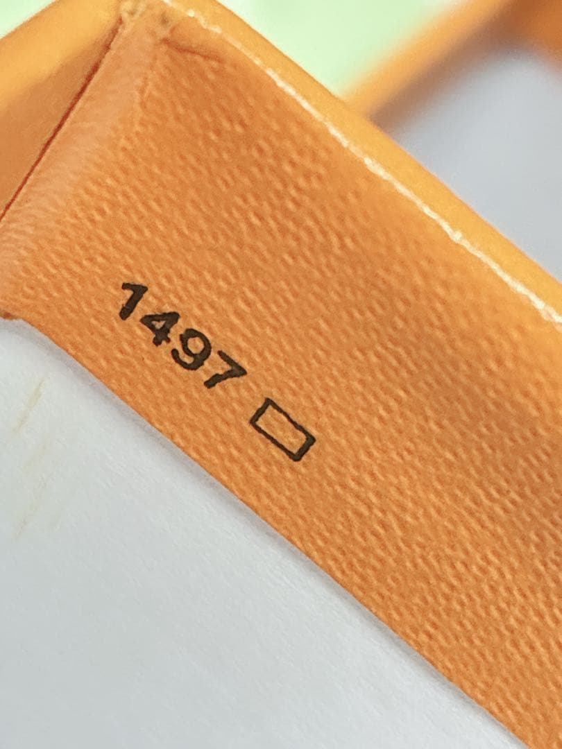 HERMES 空箱　バーキン25 ギフト箱 1497 オレンジ