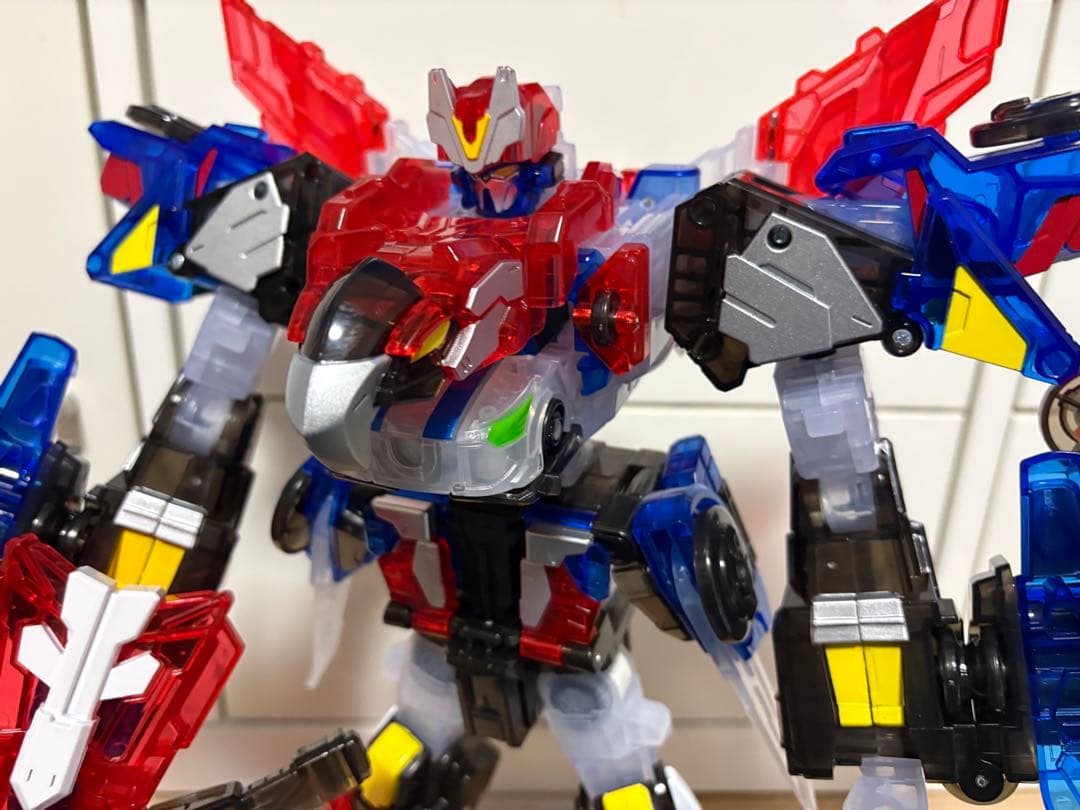 韓国トイ　メカードボール　オールスターカラー版　アカンスピア&ウルフニクス