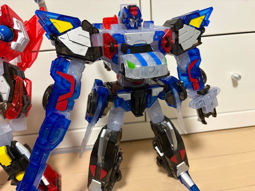 韓国トイ　メカードボール　オールスターカラー版　アカンスピア&ウルフニクス