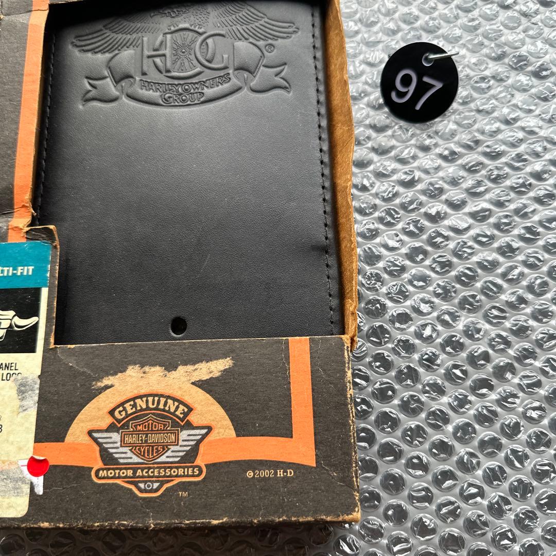 新品　ハーレー純正　タンクパネル　レザー　ソフテイル　ダイナ　ロゴ